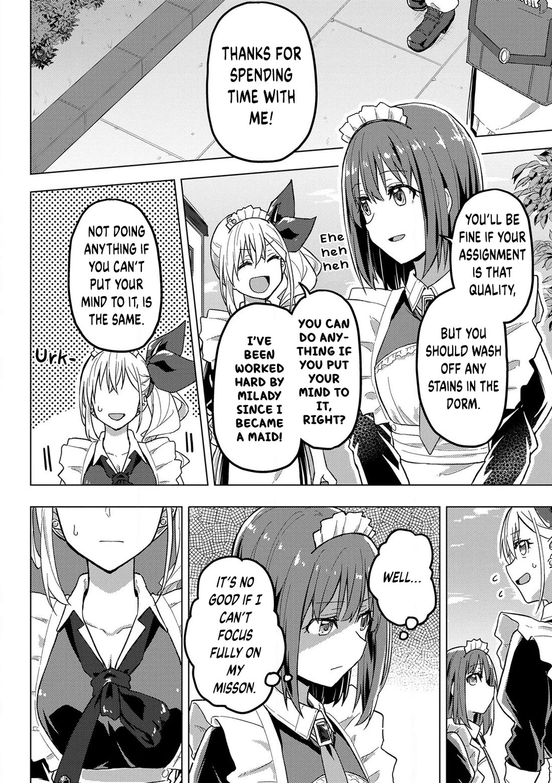 Gal Maid & Villainess: Only Milady's Happy End Will Win! chapter 12 page 16