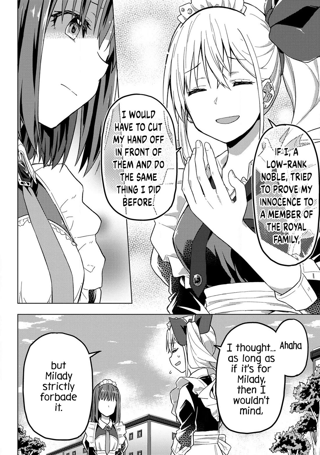 Gal Maid & Villainess: Only Milady's Happy End Will Win! chapter 12 page 24