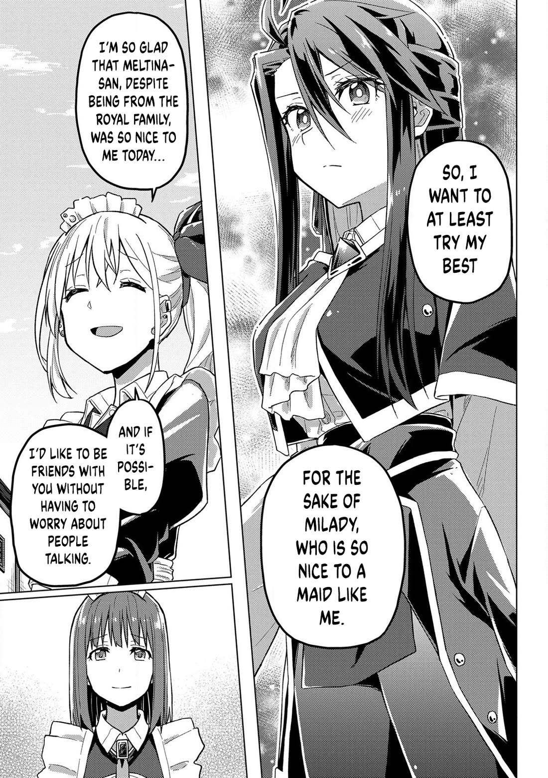 Gal Maid & Villainess: Only Milady's Happy End Will Win! chapter 12 page 25