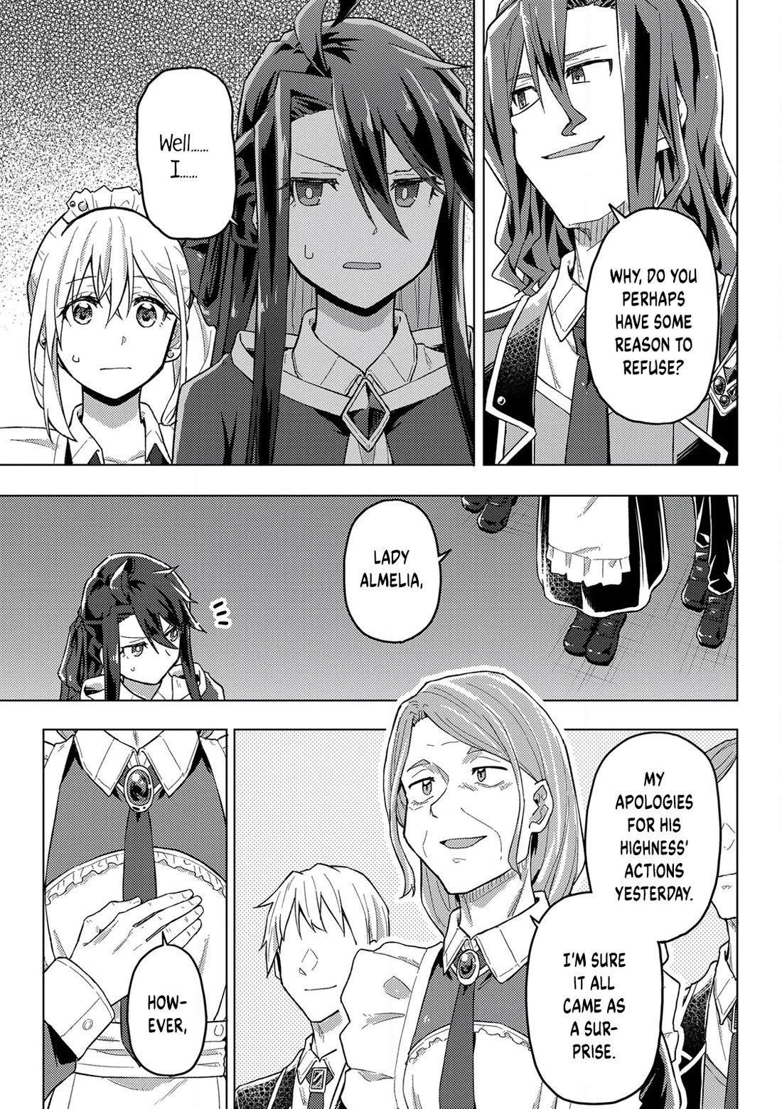 Gal Maid & Villainess: Only Milady's Happy End Will Win! chapter 14 page 9