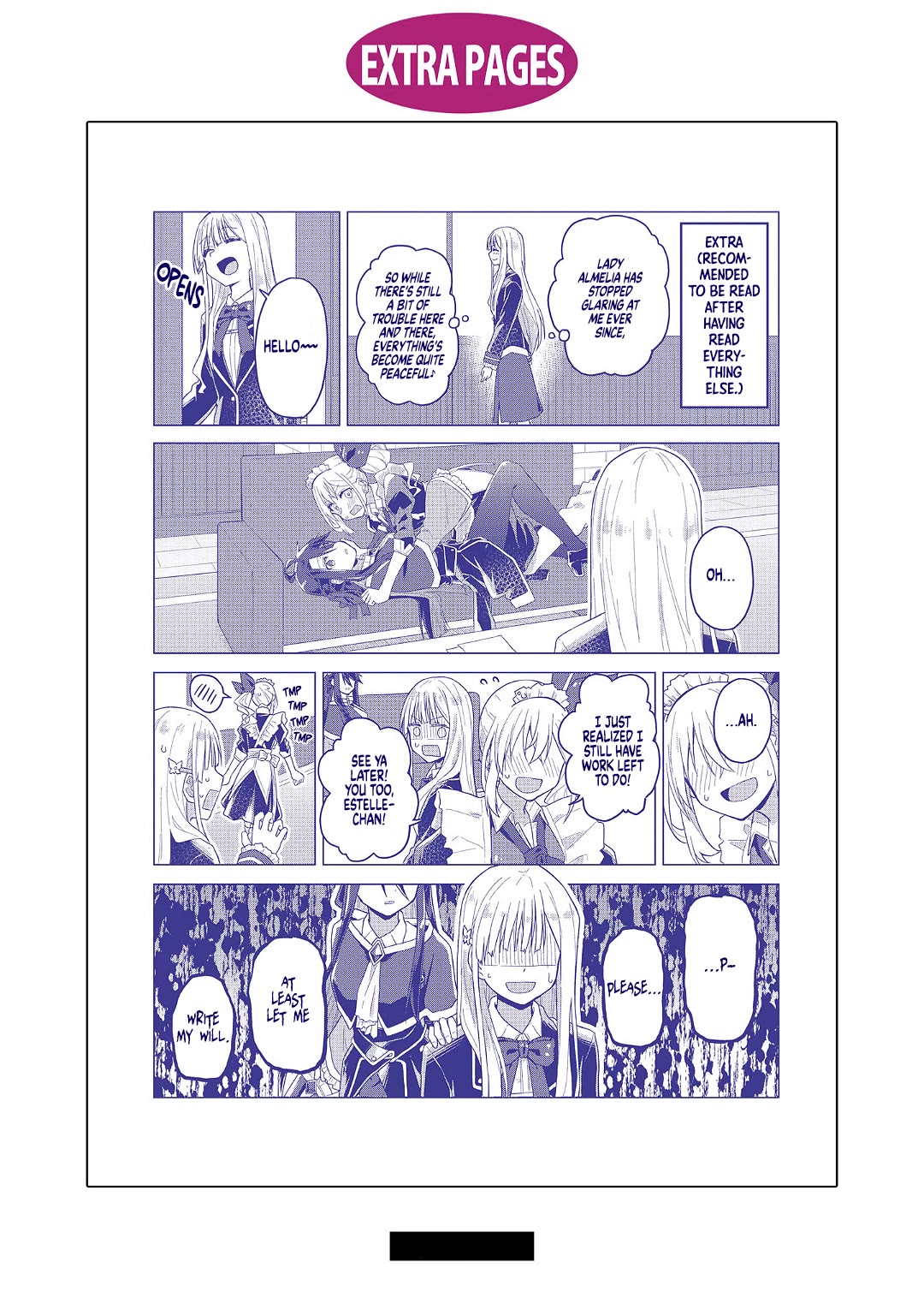 Gal Maid & Villainess: Only Milady's Happy End Will Win! chapter 15.5 page 9