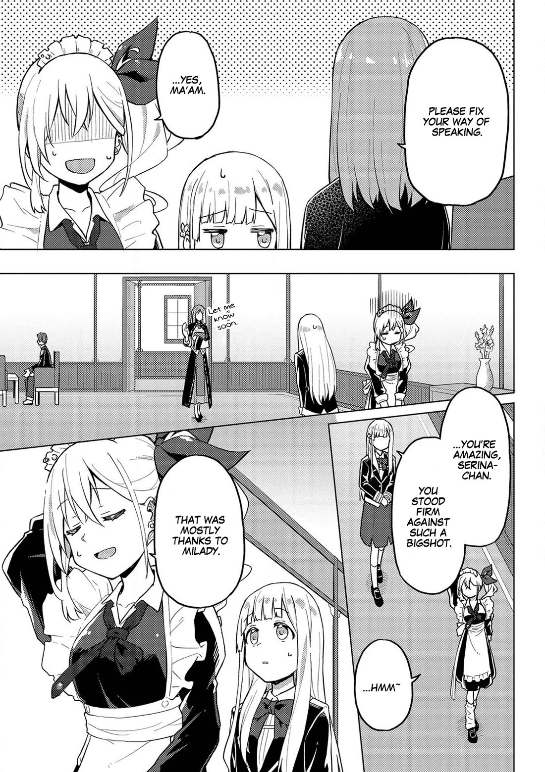 Gal Maid & Villainess: Only Milady's Happy End Will Win! chapter 3 page 17