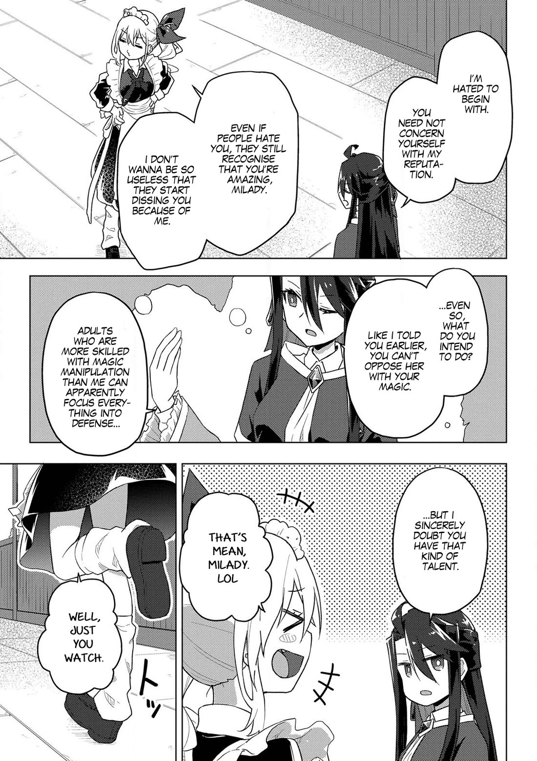 Gal Maid & Villainess: Only Milady's Happy End Will Win! chapter 4 page 25