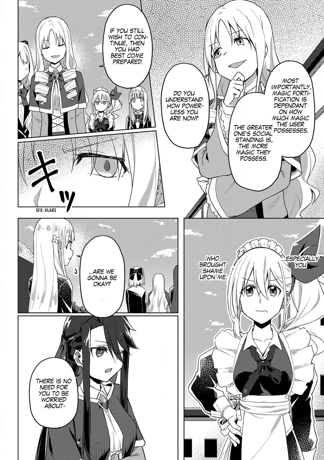 Gal Maid & Villainess: Only Milady's Happy End Will Win! chapter 4 page 8