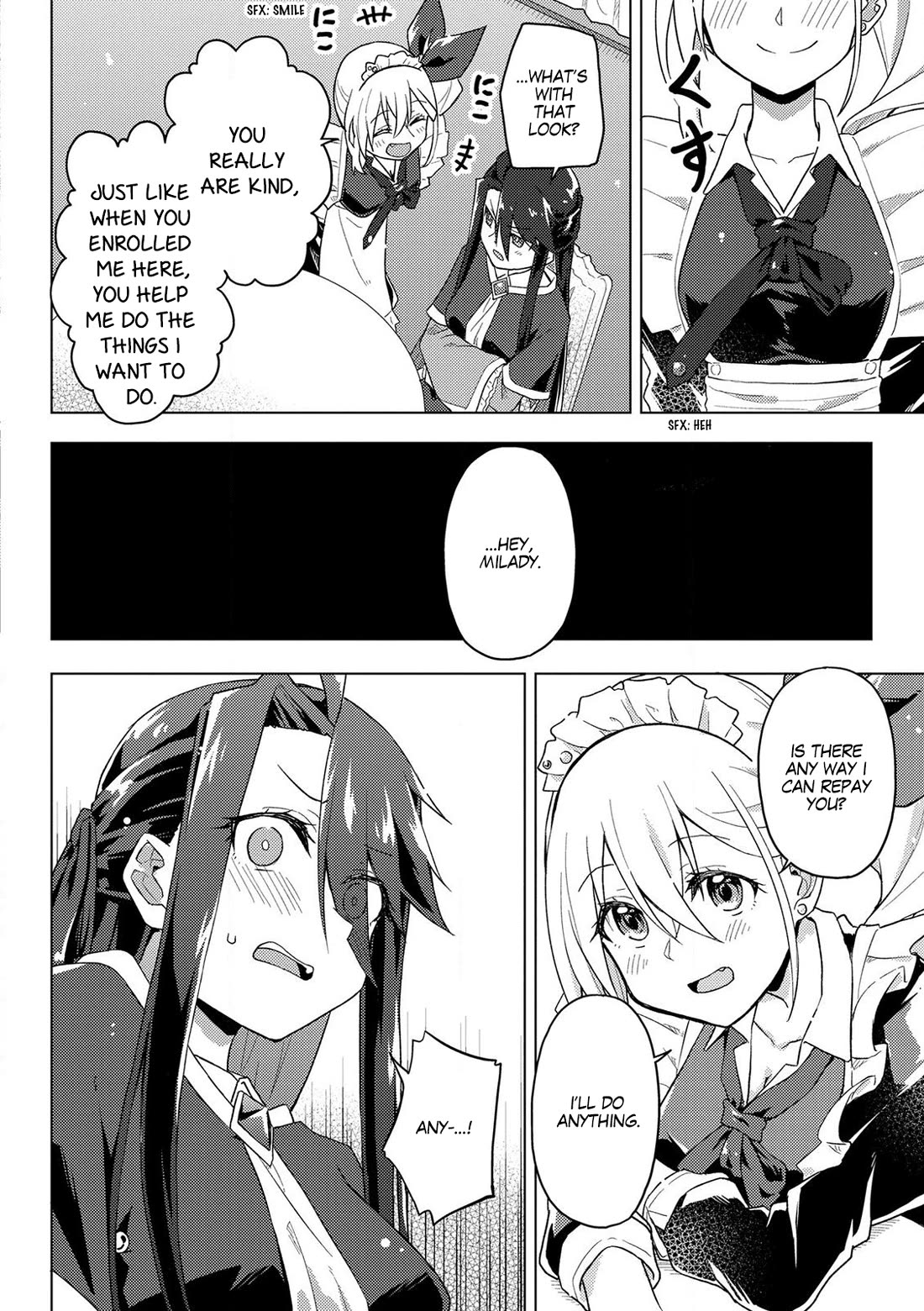 Gal Maid & Villainess: Only Milady's Happy End Will Win! chapter 5 page 18