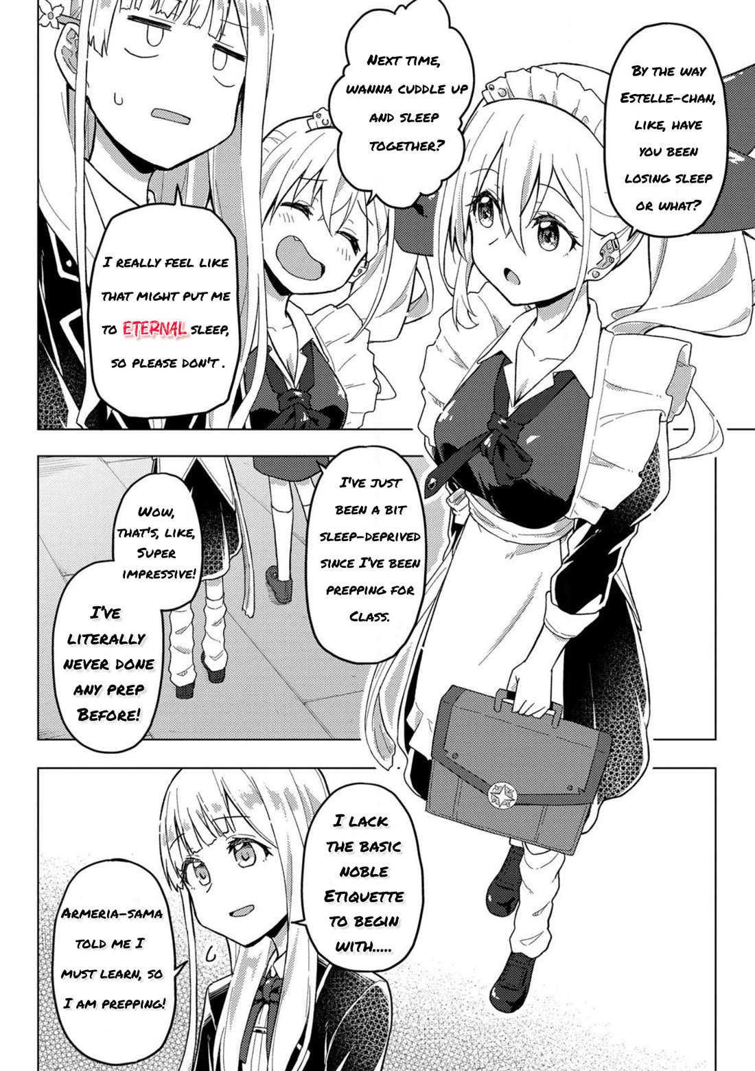 Gal Maid & Villainess: Only Milady's Happy End Will Win! chapter 6 page 5