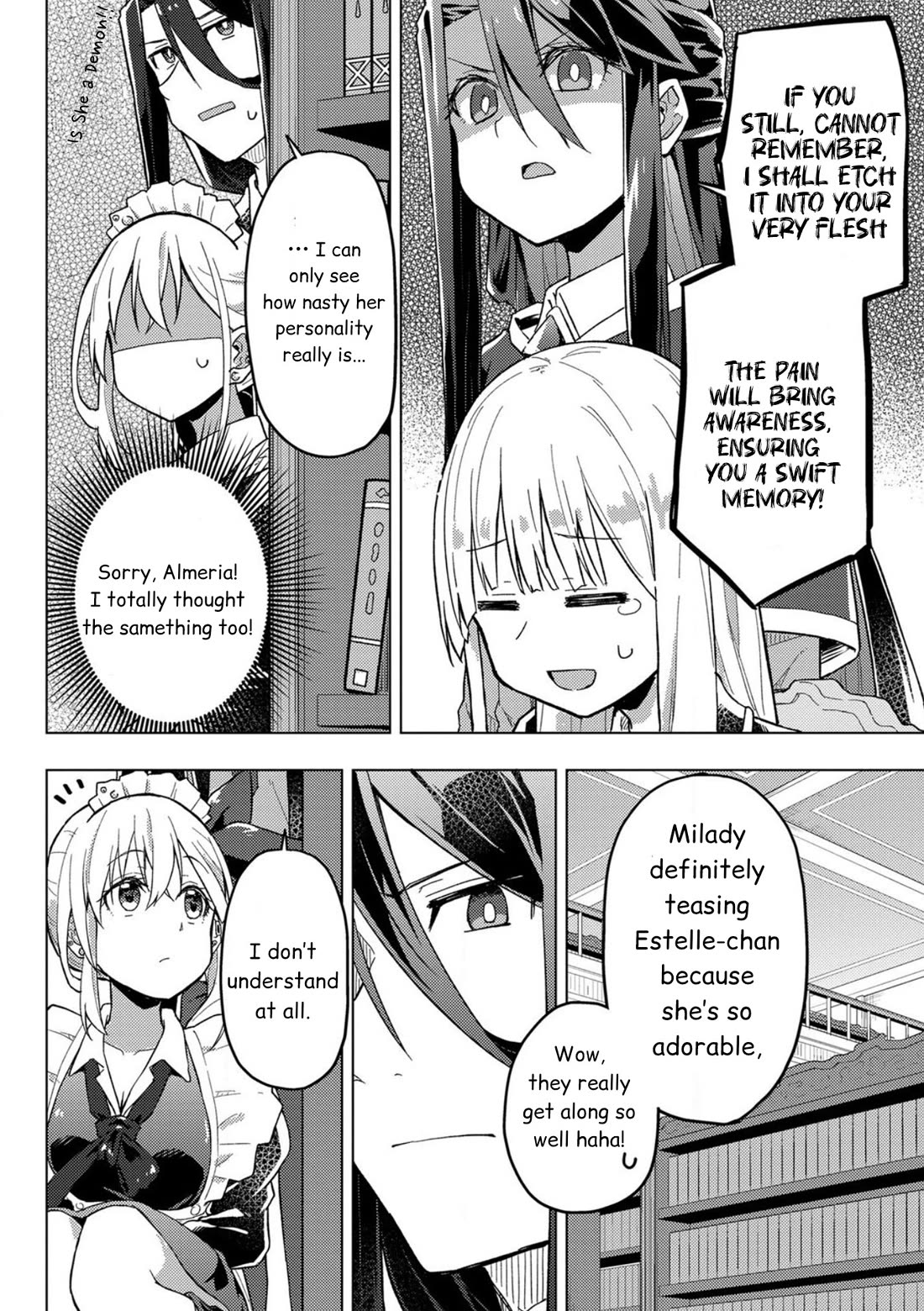 Gal Maid & Villainess: Only Milady's Happy End Will Win! chapter 7 page 14