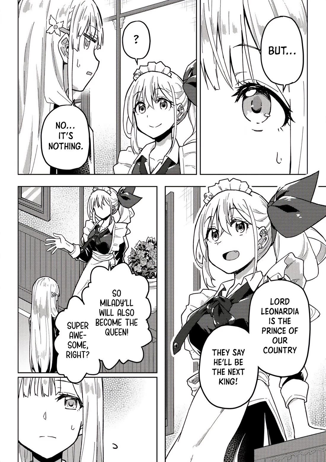 Gal Maid & Villainess: Only Milady's Happy End Will Win! chapter 8 page 2