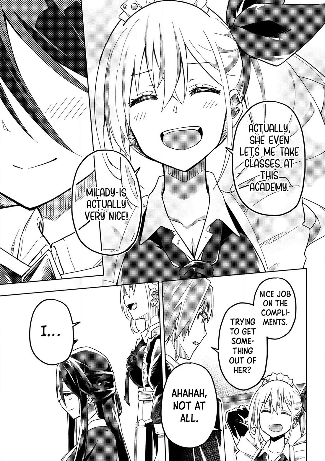 Gal Maid & Villainess: Only Milady's Happy End Will Win! chapter 8 page 22