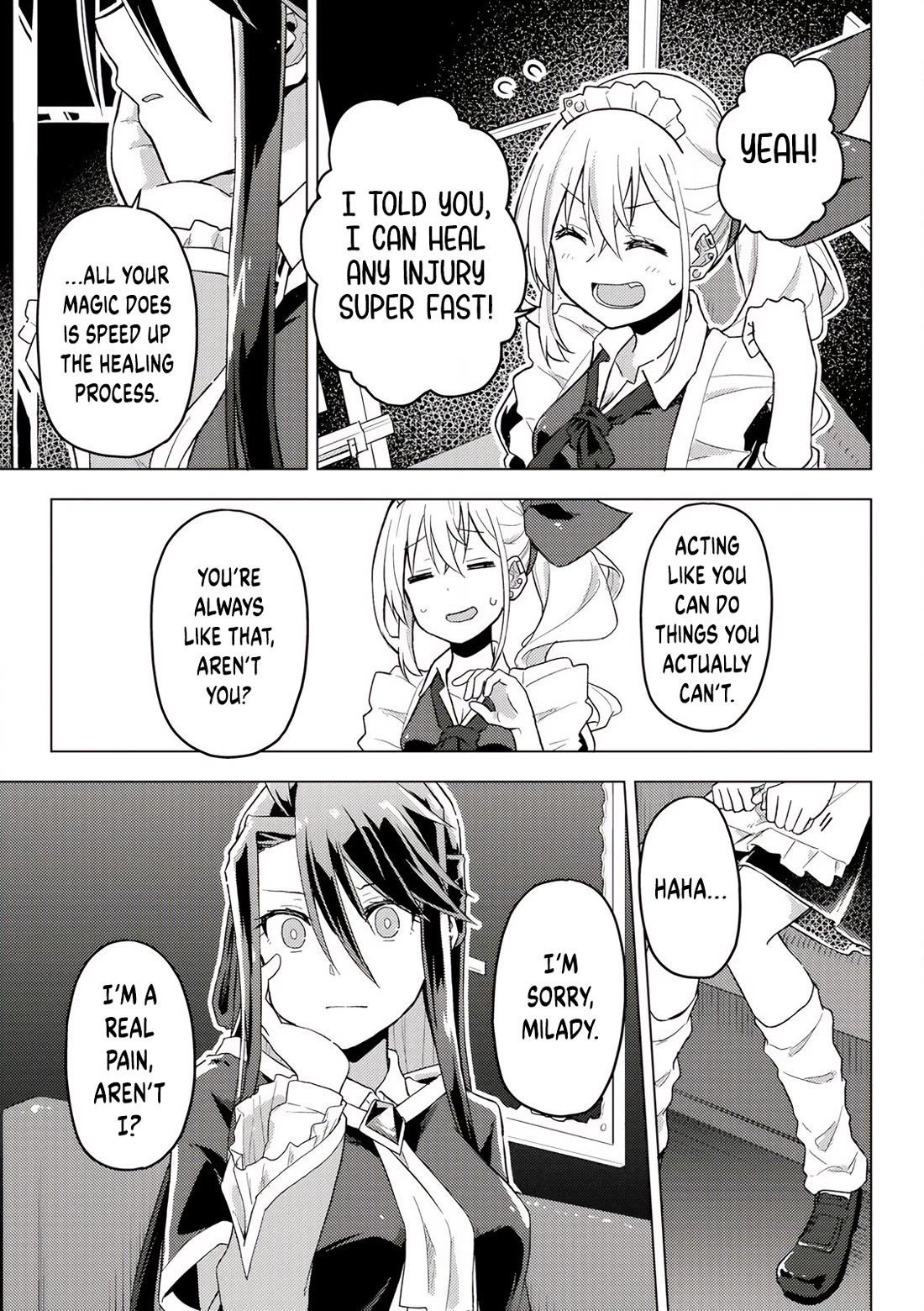 Gal Maid & Villainess: Only Milady's Happy End Will Win! chapter 9 page 17