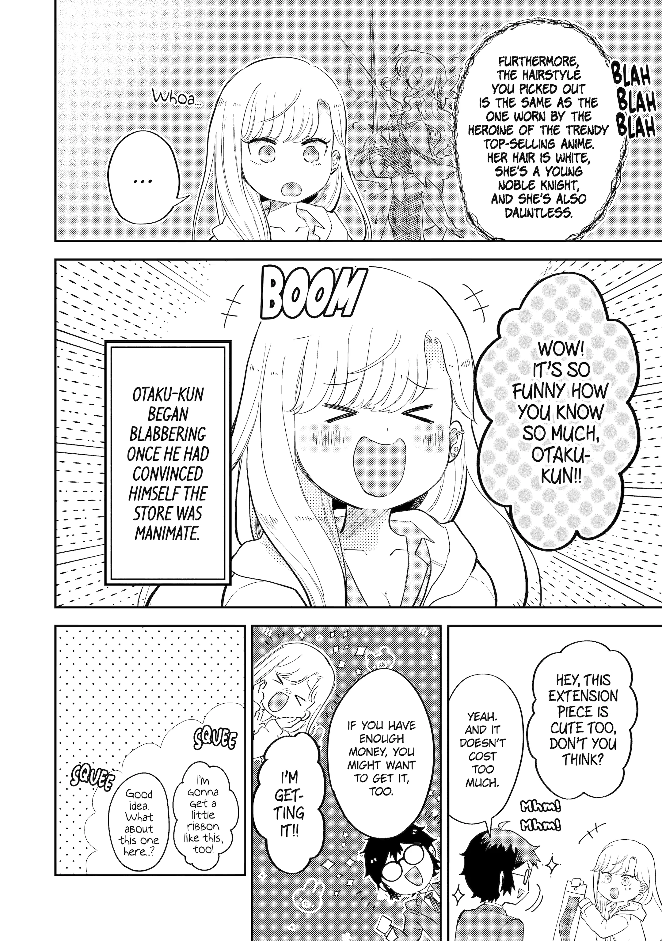 Gal ni Yasashii Otaku-kun chapter 2.3 page 2