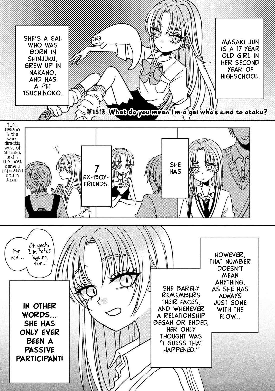 Gal & Tsuchinoko chapter 15 page 1