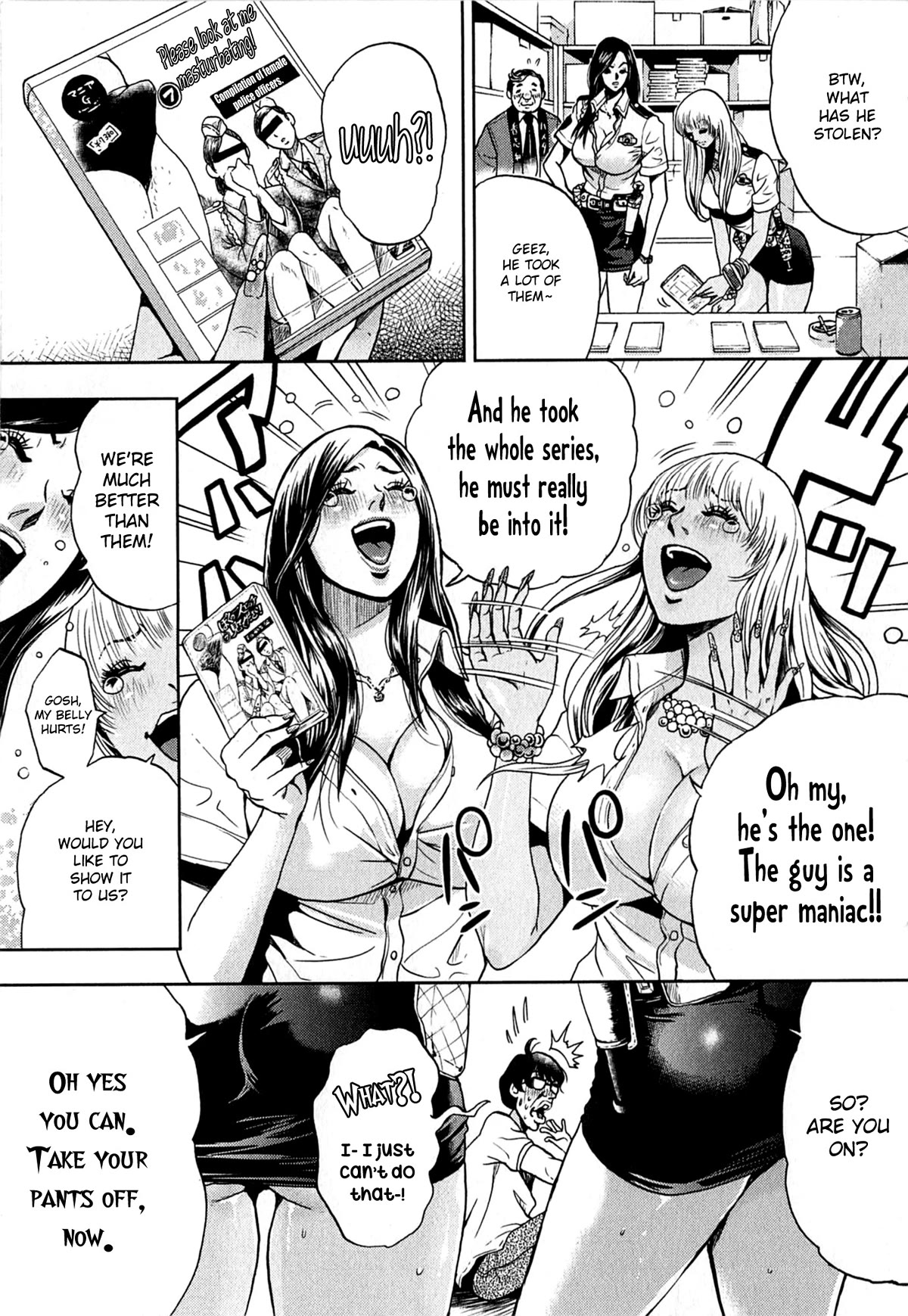Gals Police Department chapter 1 page 22