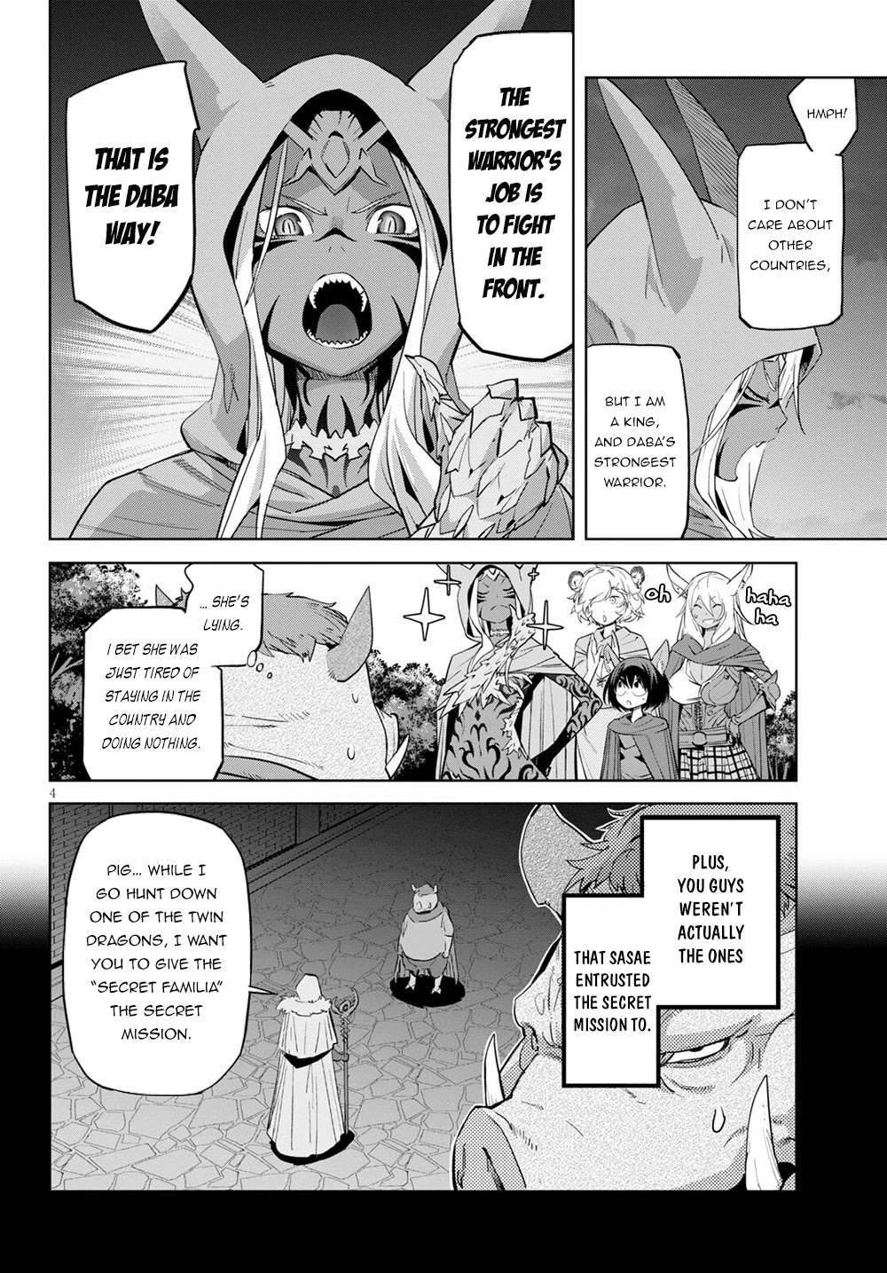 Game obu Familia - Family Senki chapter 38 page 5