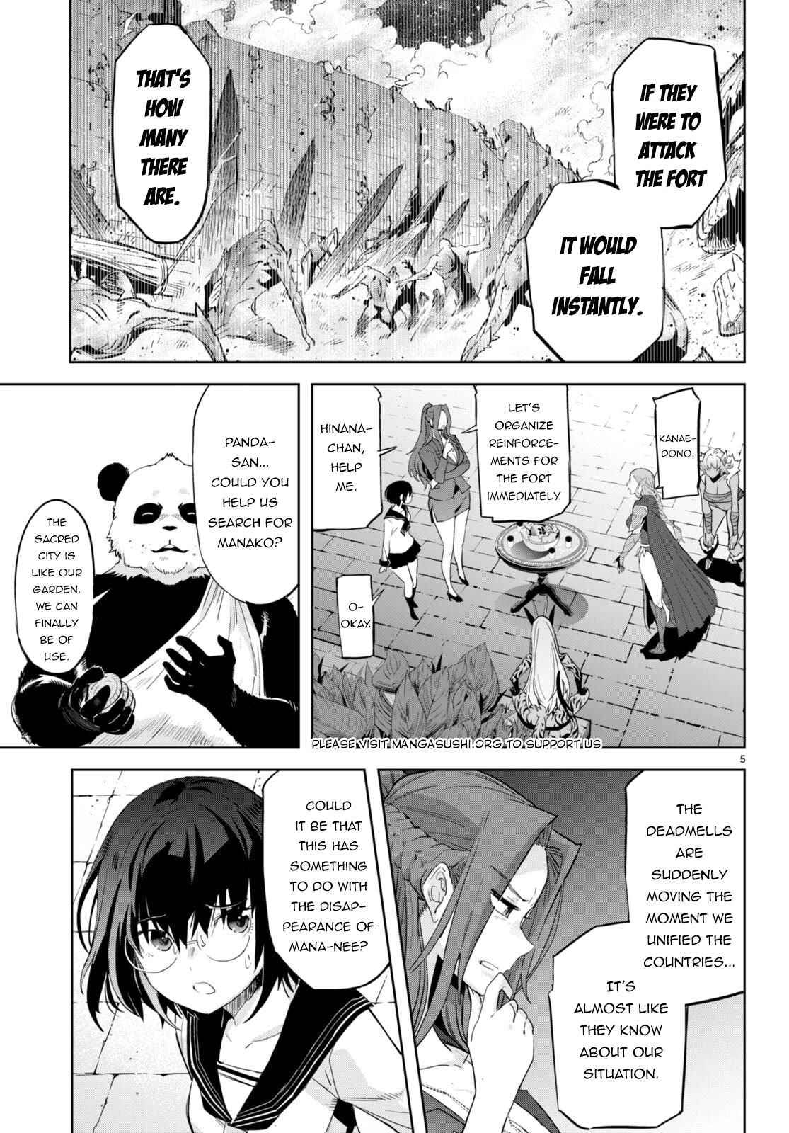 Game obu Familia - Family Senki chapter 55 page 6