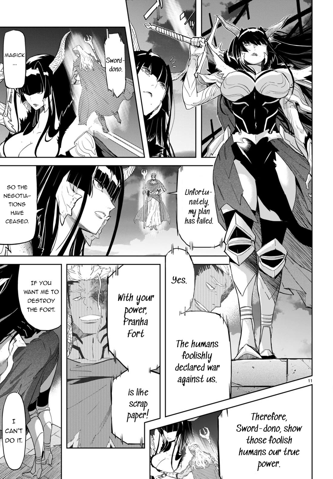 Game obu Familia - Family Senki chapter 61 page 12