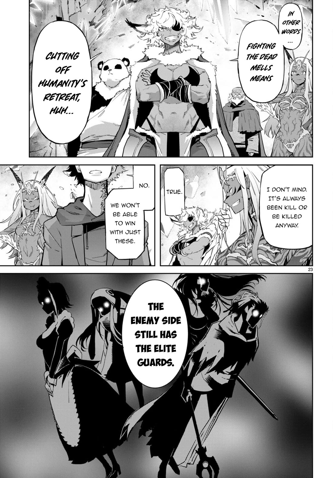 Game obu Familia - Family Senki chapter 63 page 23