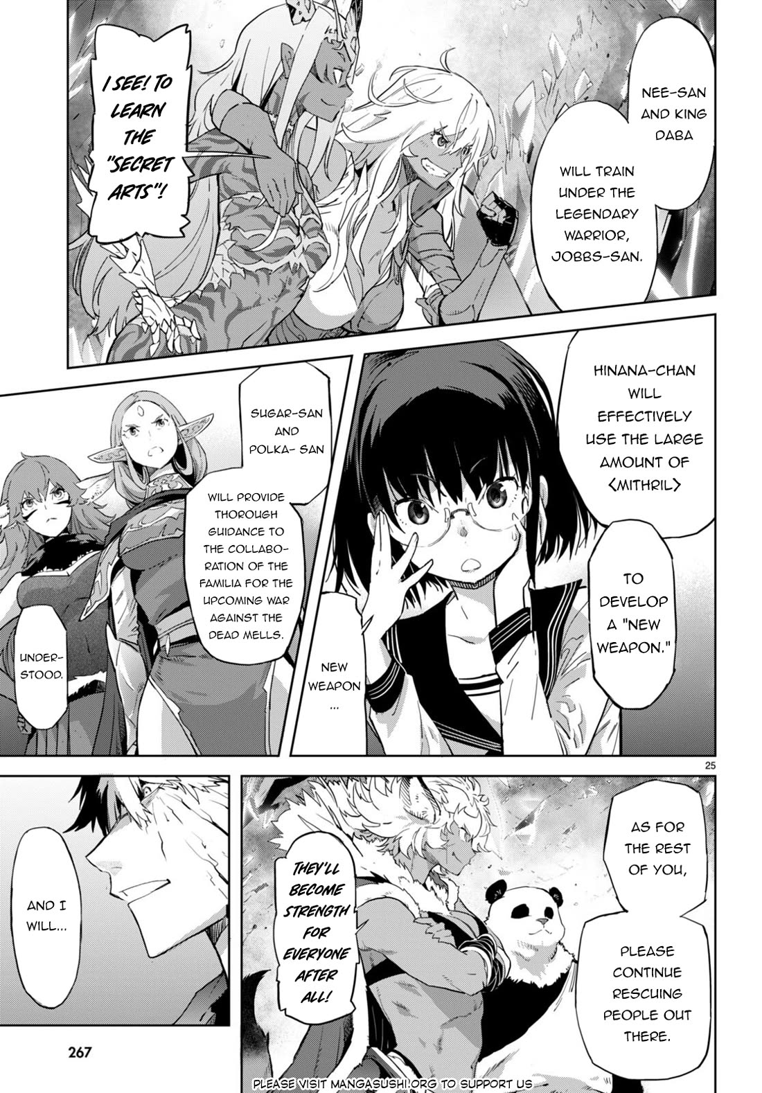 Game obu Familia - Family Senki chapter 63 page 25