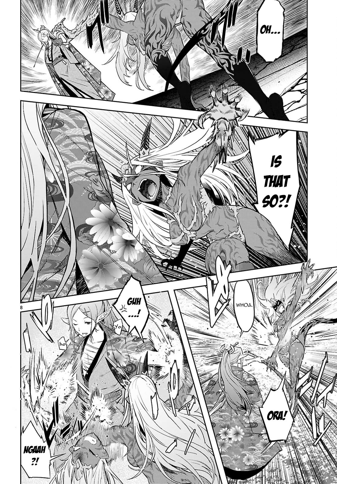 Game obu Familia - Family Senki chapter 66 page 9