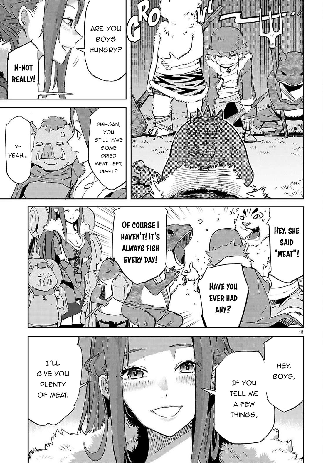 Game obu Familia - Family Senki chapter 77 page 14