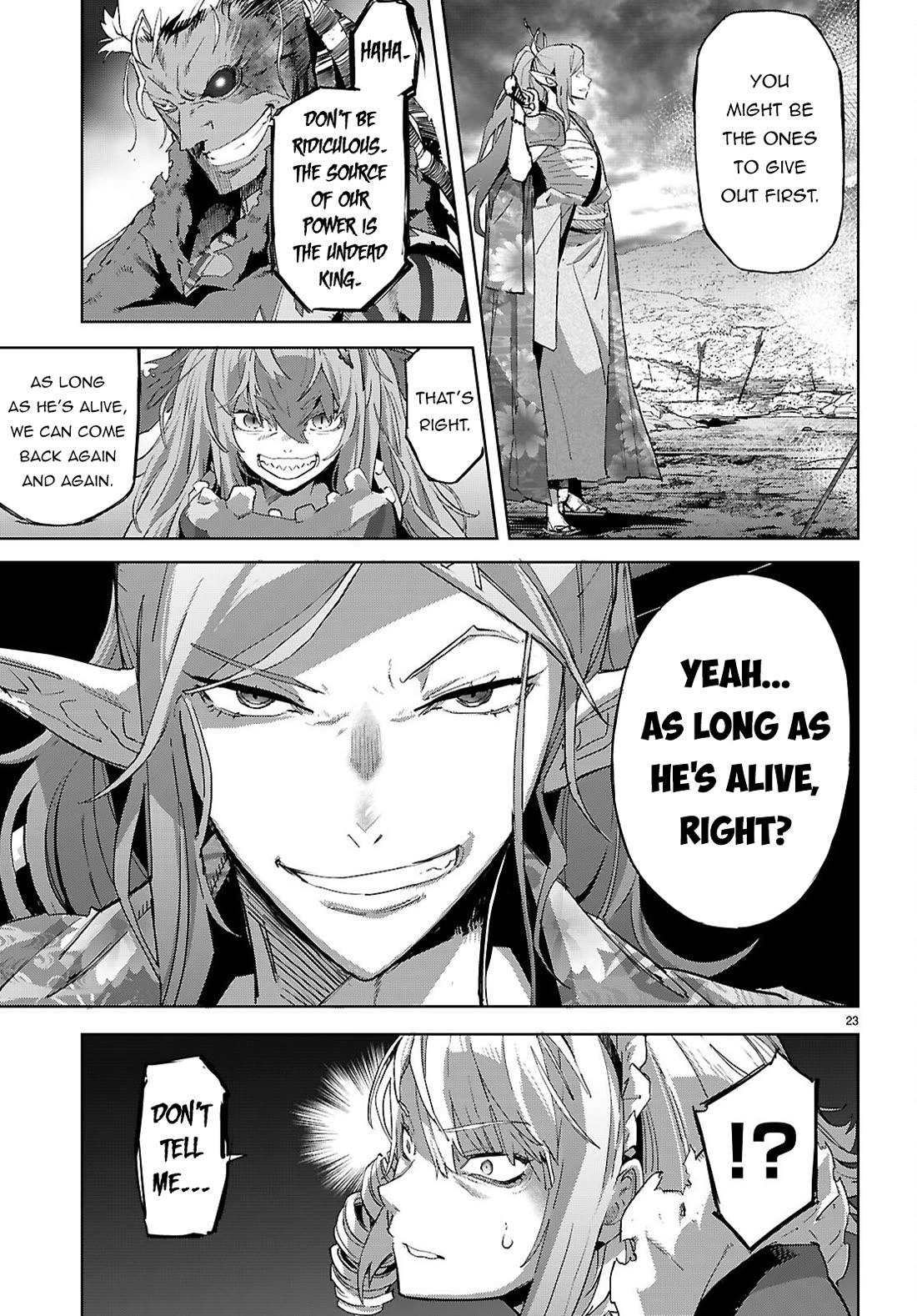 Game obu Familia - Family Senki chapter 80 page 25