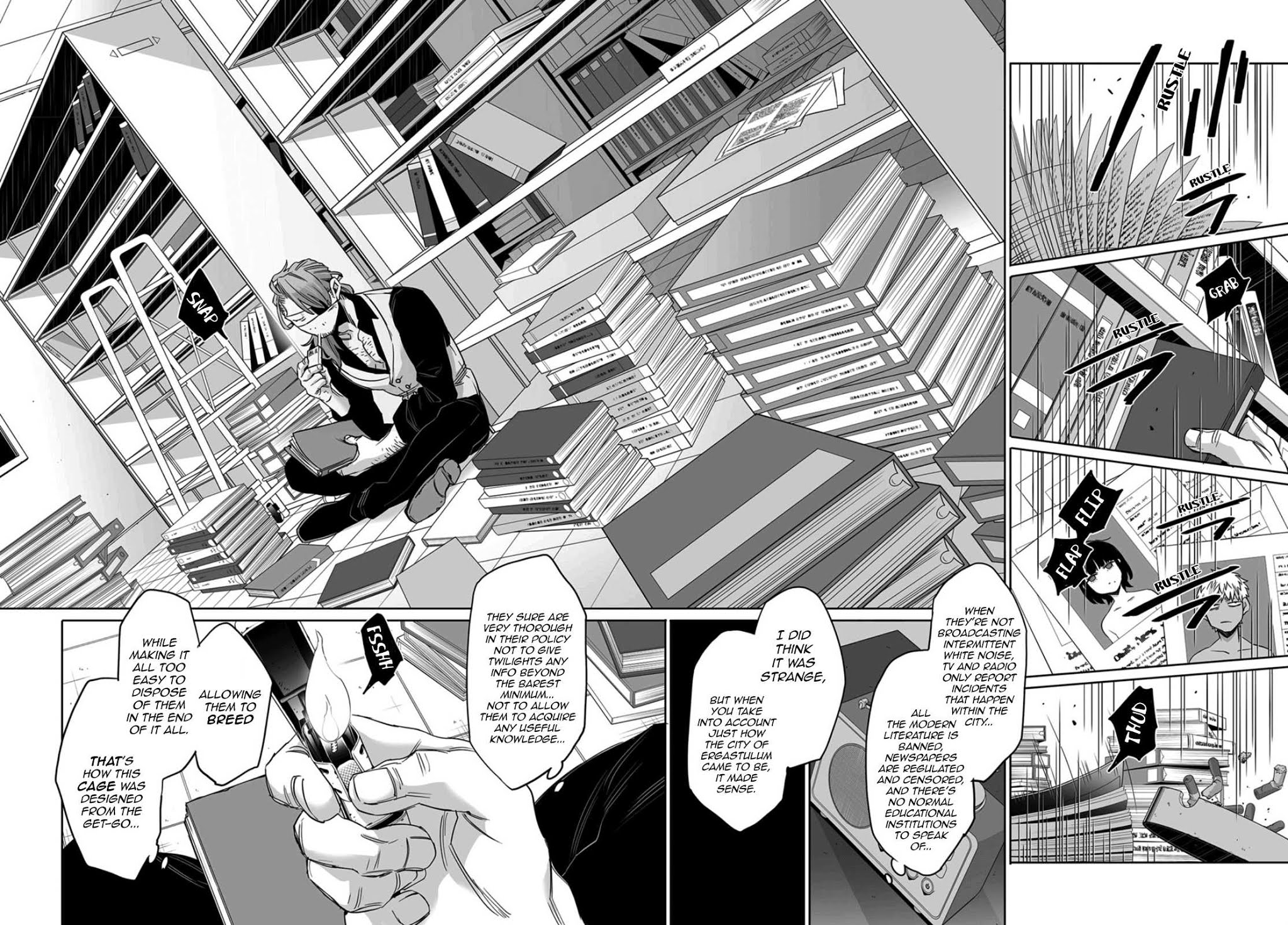 Gangsta. chapter 55 page 4