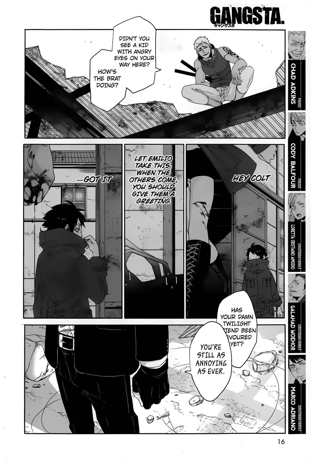 Gangsta. chapter 39 page 9