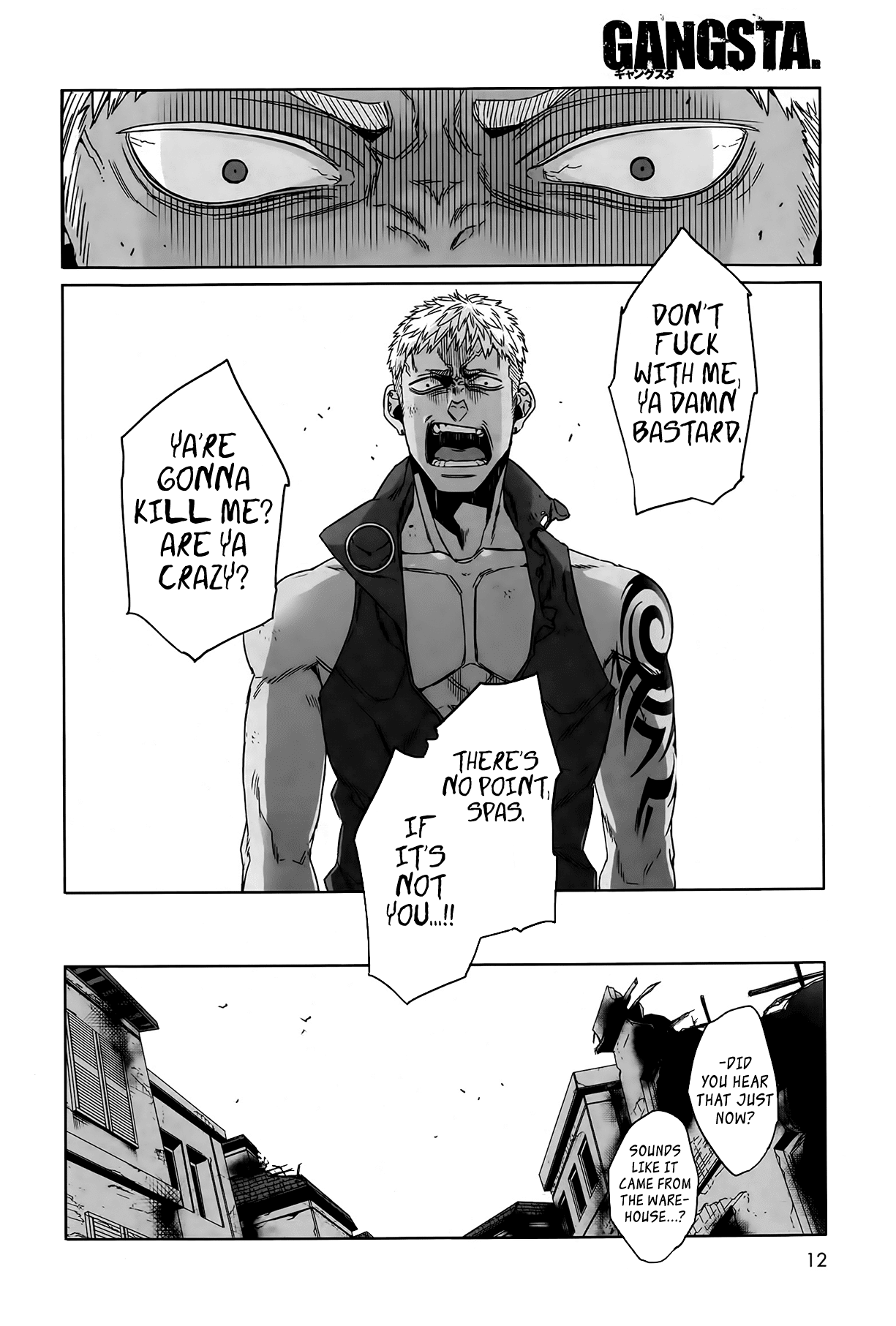 Gangsta. chapter 41 page 13