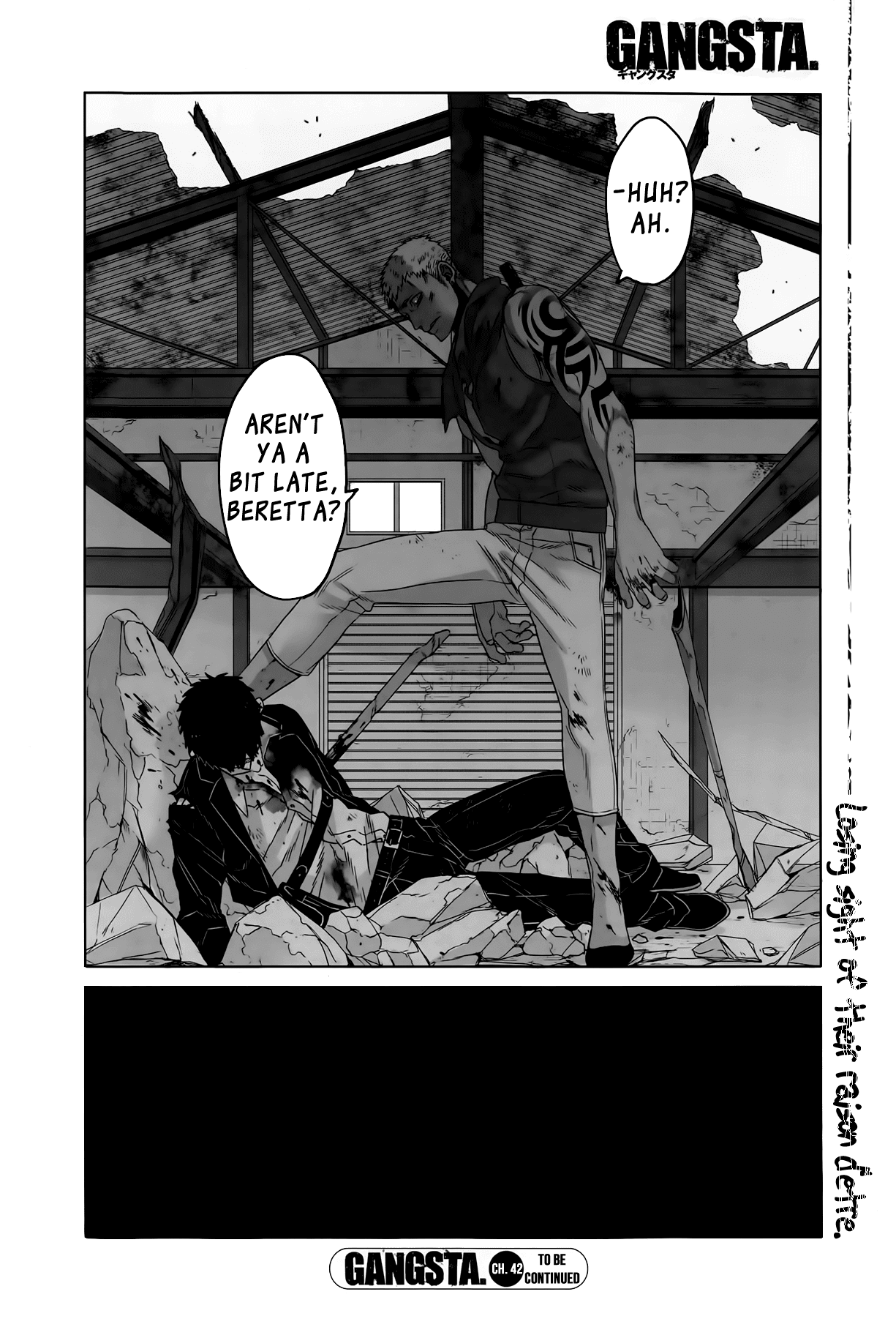 Gangsta. chapter 42 page 16