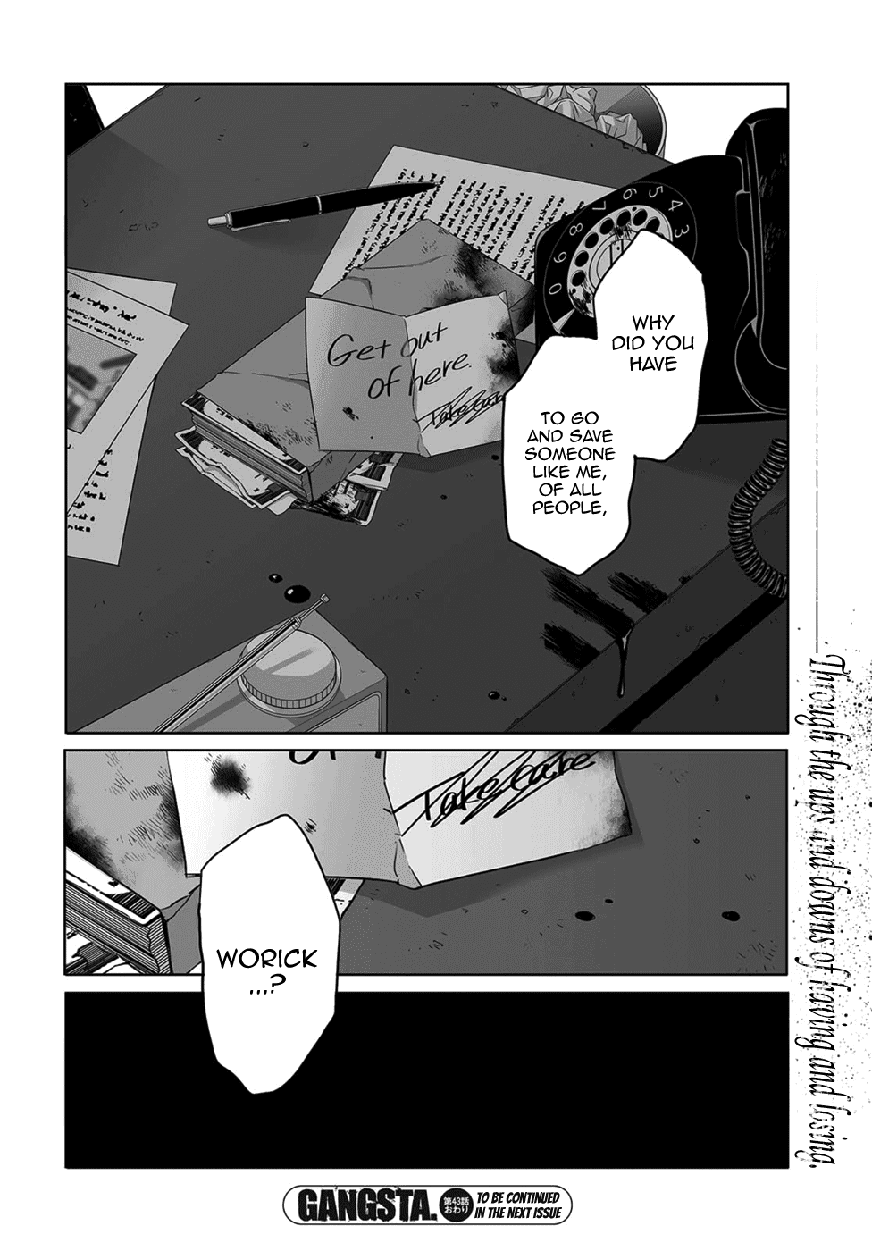 Gangsta. chapter 43 page 35