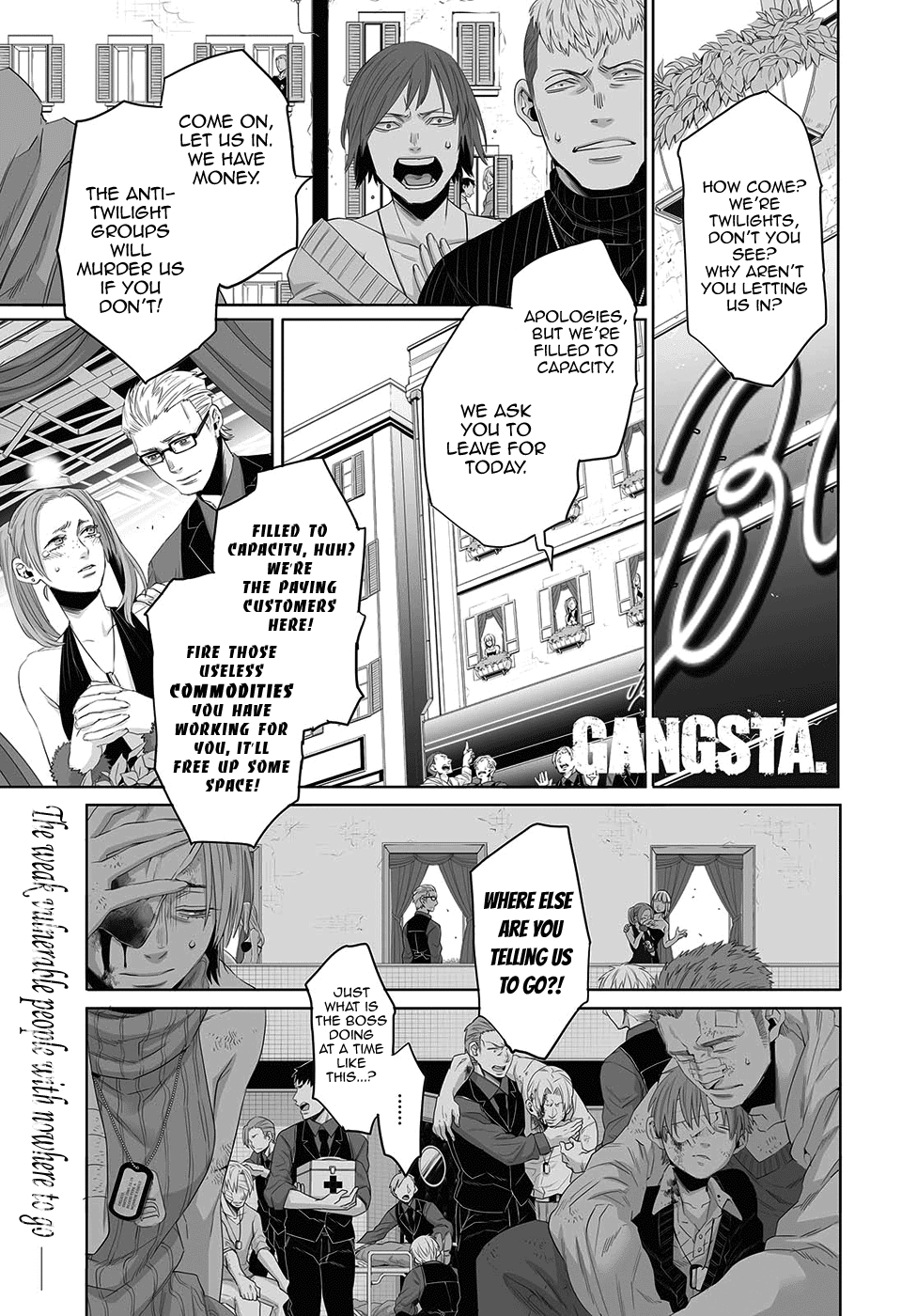 Gangsta. chapter 44 page 1
