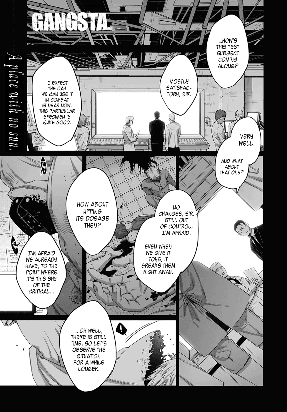 Gangsta. chapter 45 page 1