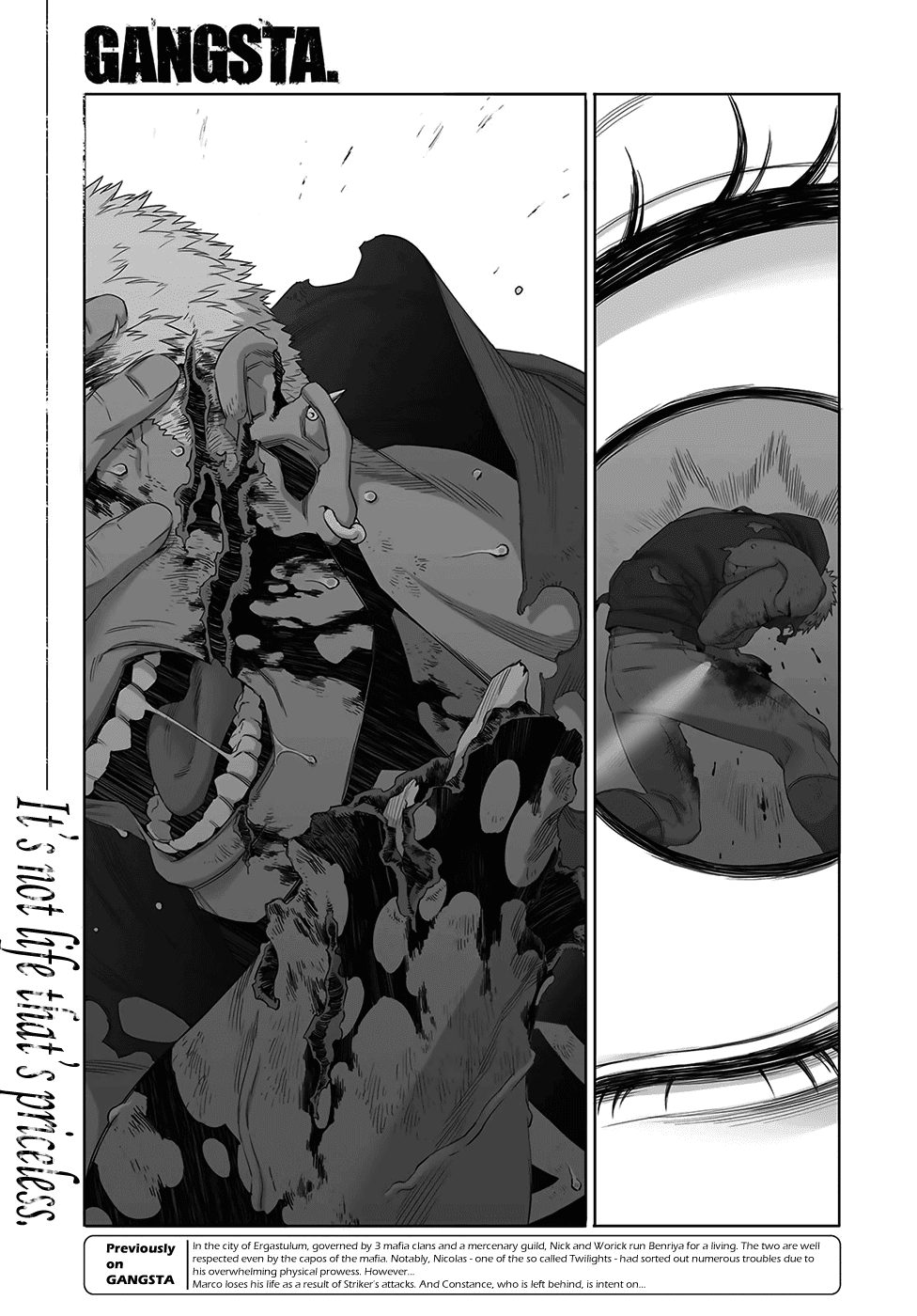Gangsta. chapter 49 page 1