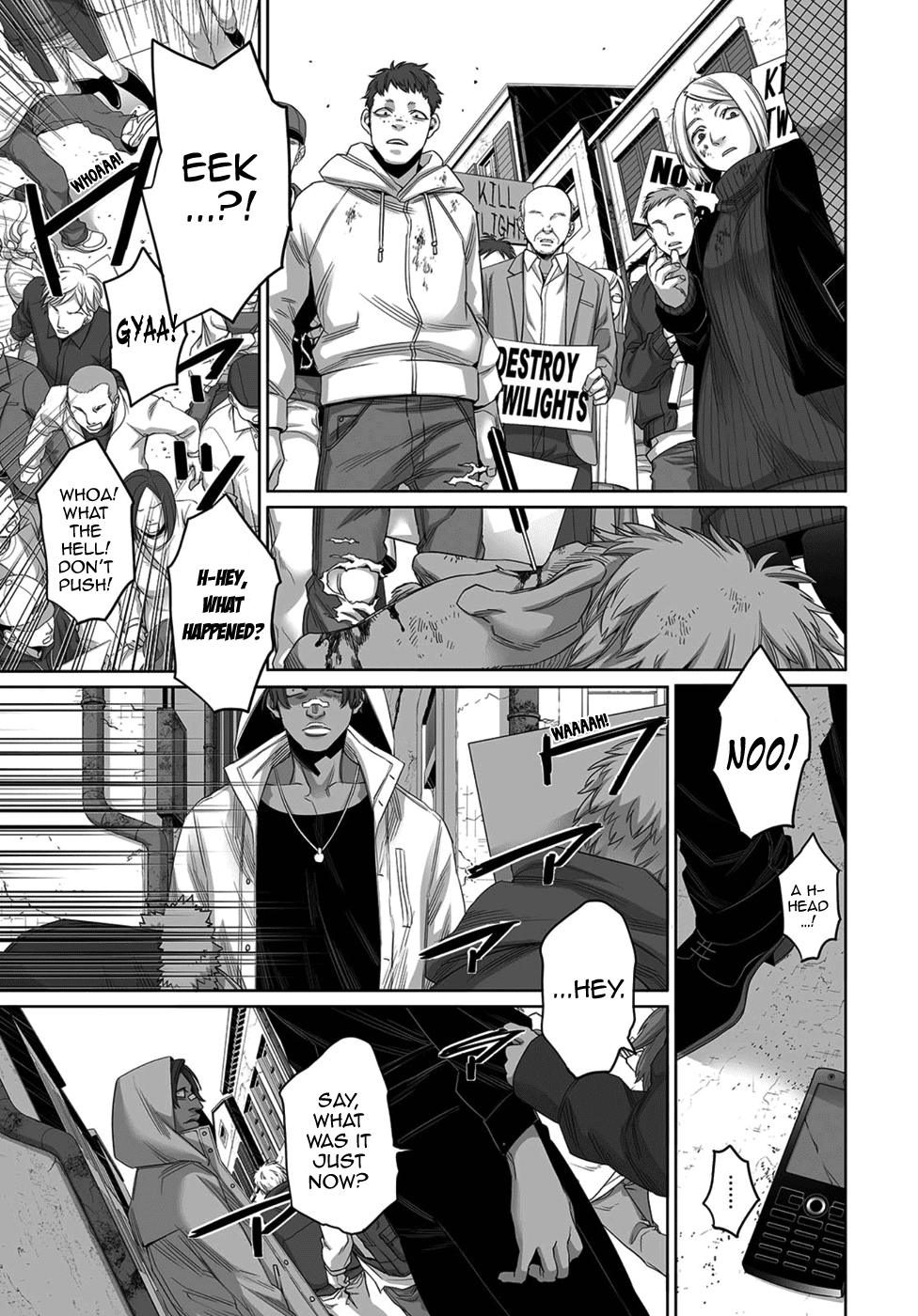 Gangsta. chapter 50 page 6