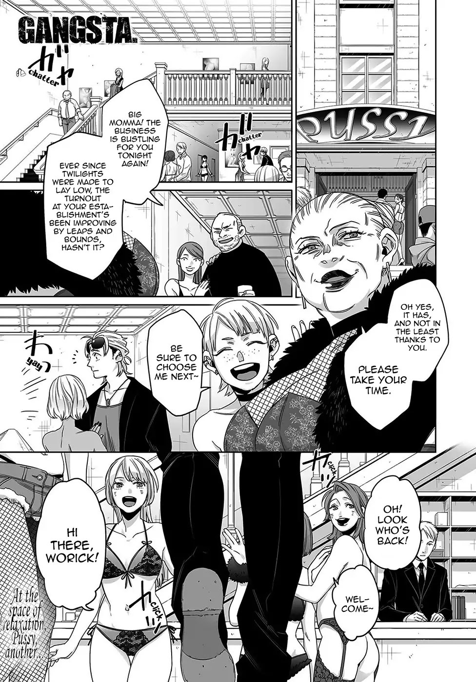 Gangsta. chapter 54 page 1