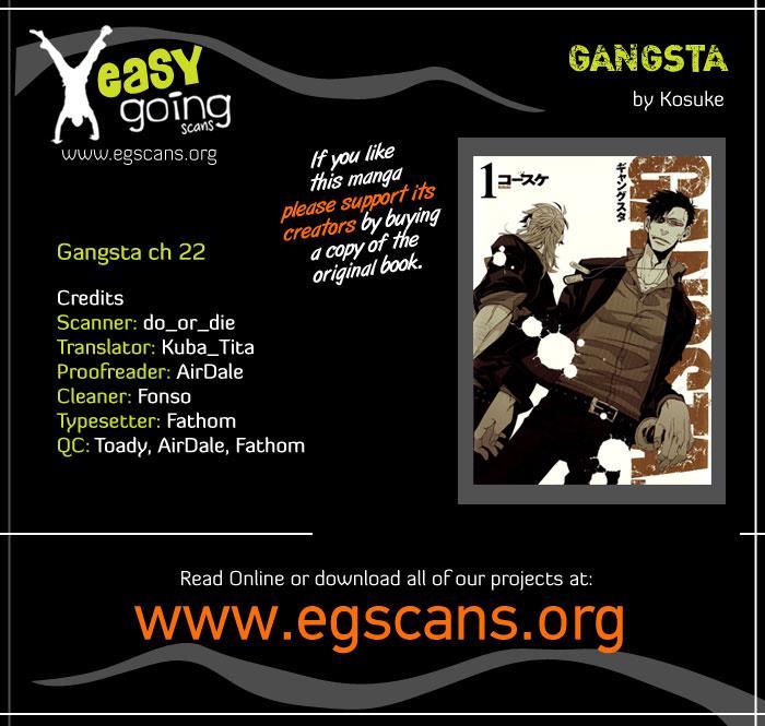 Gangsta. chapter 22 page 1