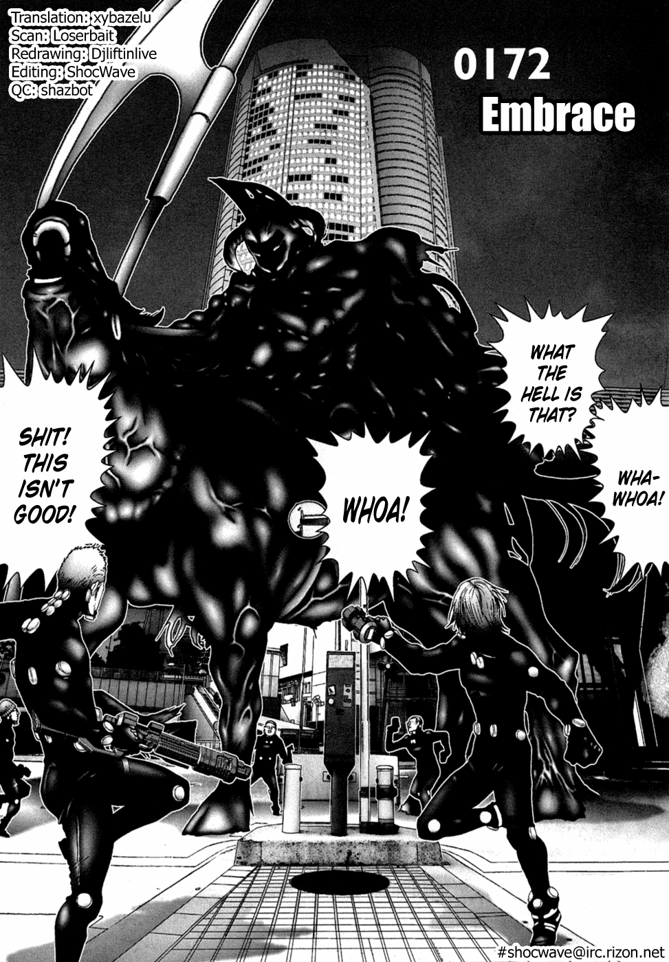 Gantz chapter 172 page 1