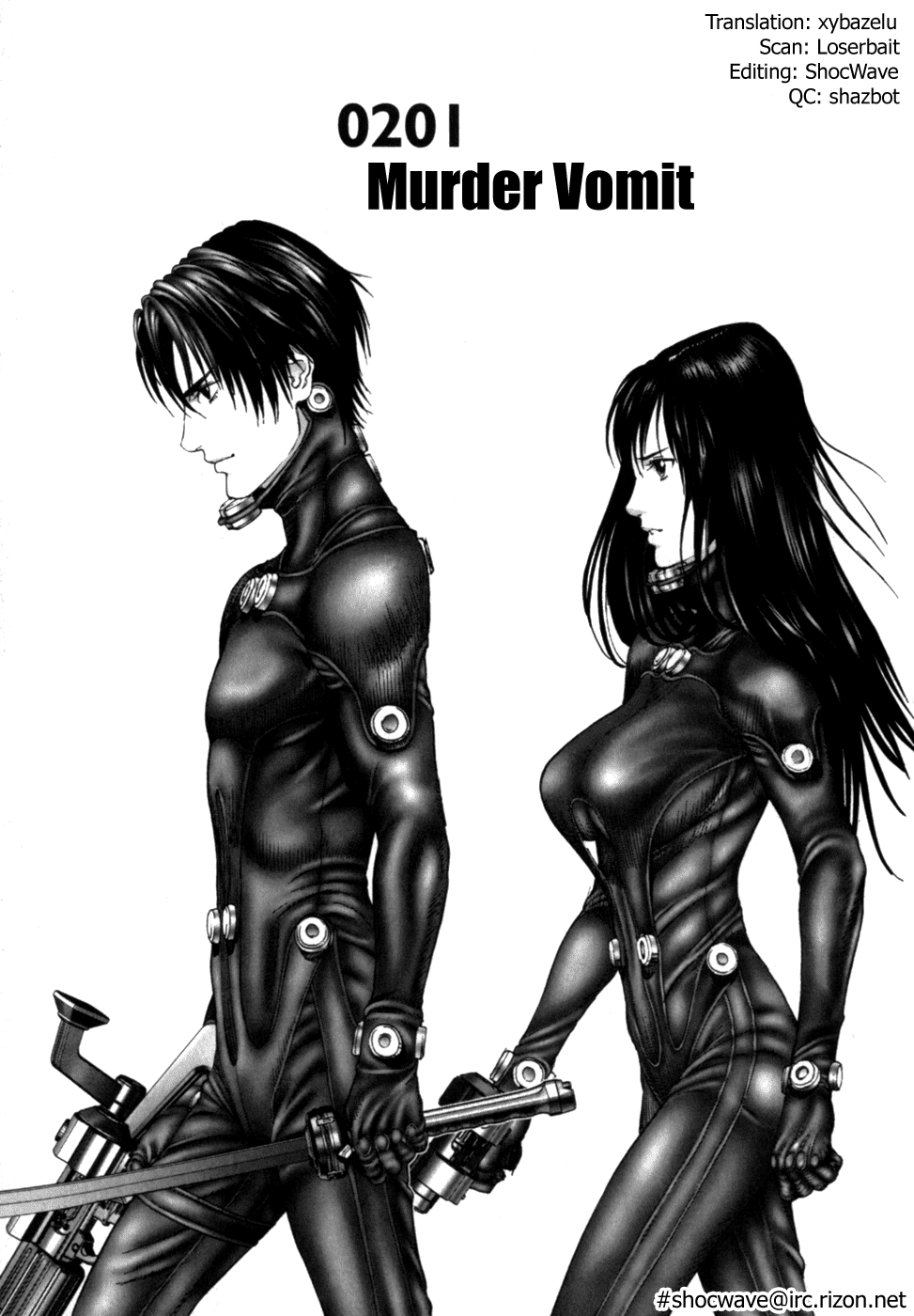 Gantz chapter 201 page 1