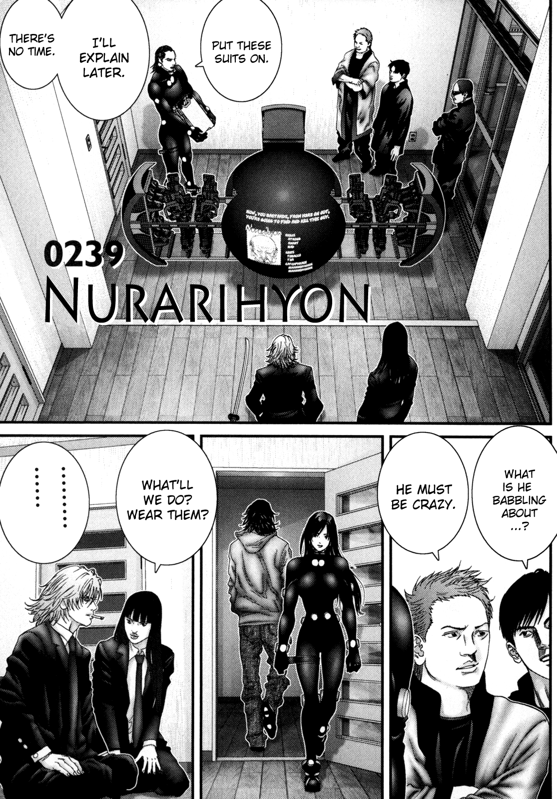 Gantz chapter 239 page 1