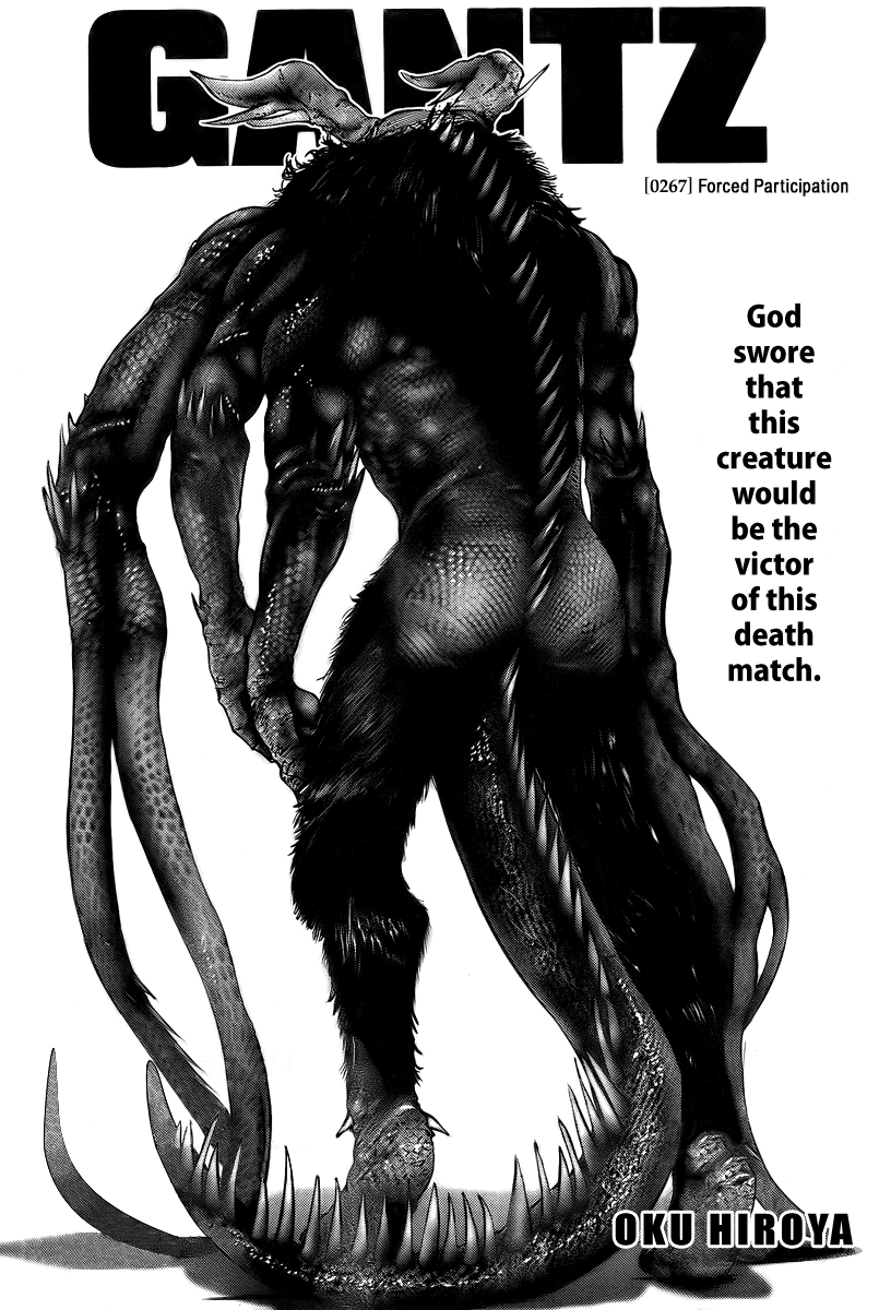 Gantz chapter 267 page 1