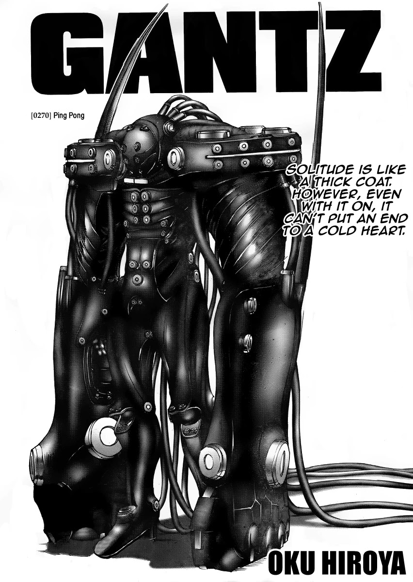Gantz chapter 270 page 1