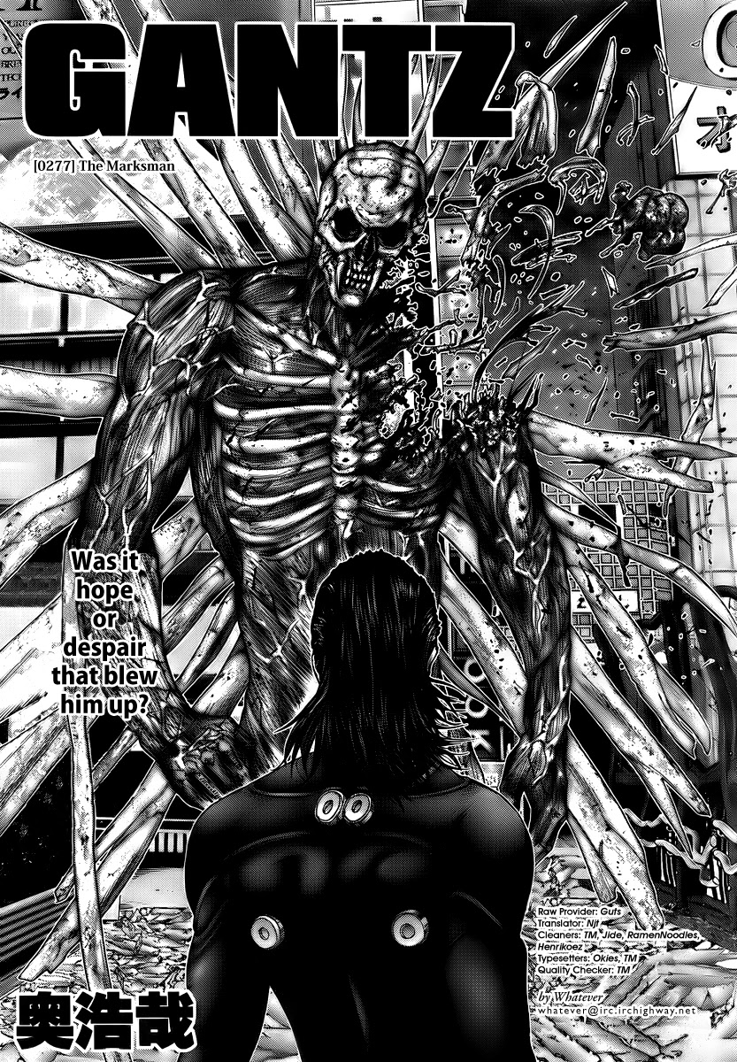 Gantz chapter 277 page 1