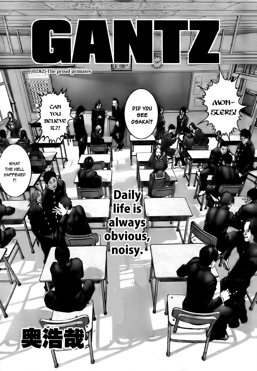 Gantz chapter 282 page 1