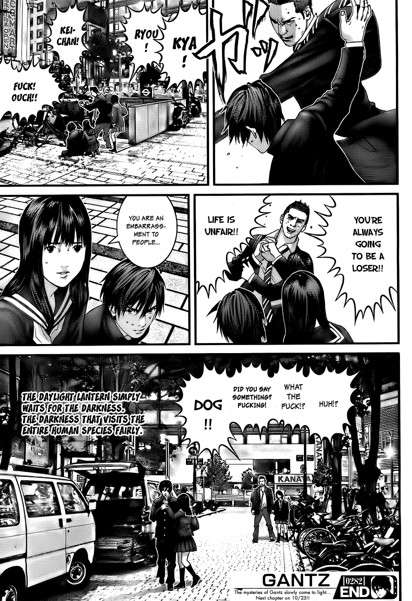 Gantz chapter 282 page 17