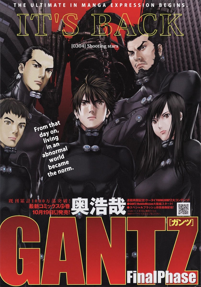 Gantz chapter 304 page 1