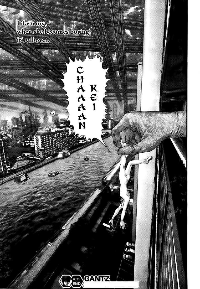 Gantz chapter 335 page 21