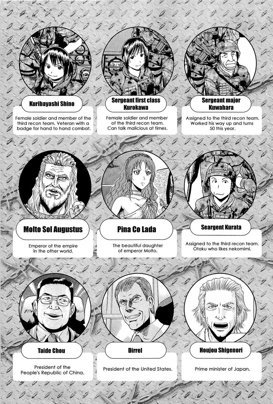 Gate - Jietai Kare no Chi nite, Kaku Tatakeri chapter 1.1 page 6