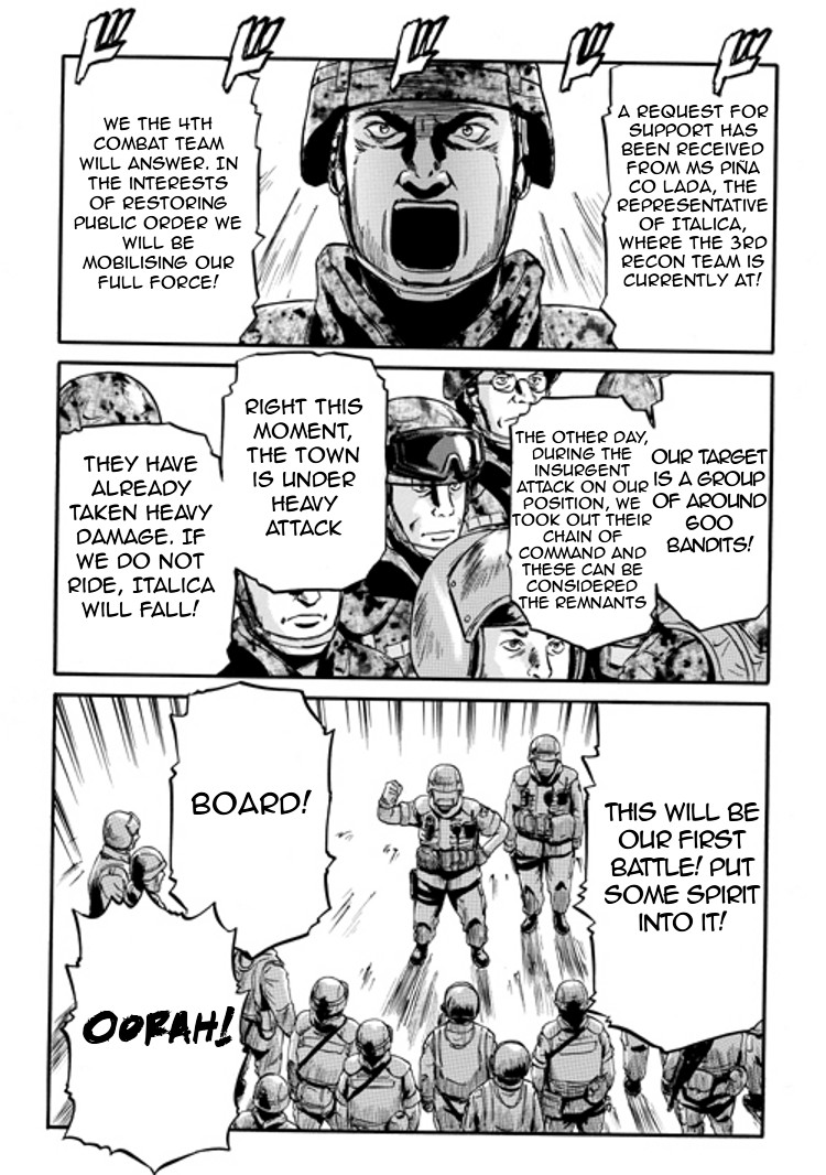 Gate - Jietai Kare no Chi nite, Kaku Tatakeri chapter 10 page 21