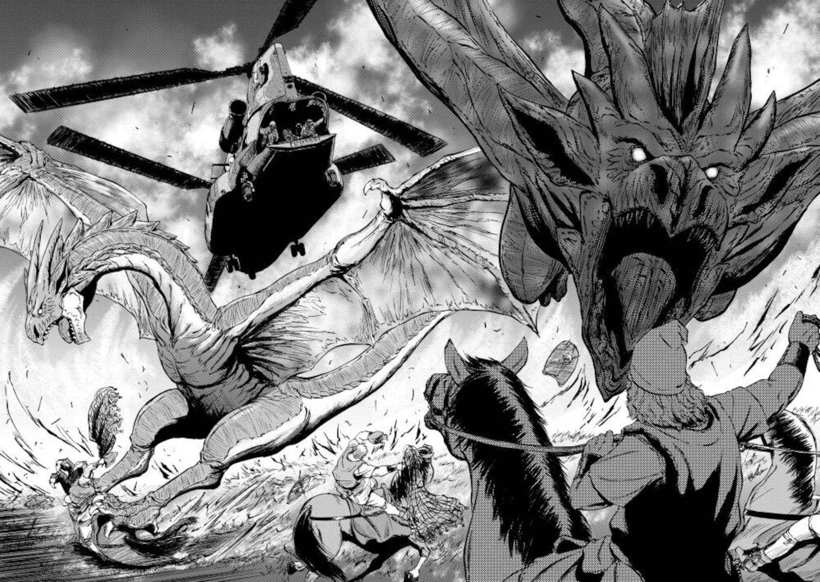 Gate - Jietai Kare no Chi nite, Kaku Tatakeri chapter 101.2 page 11