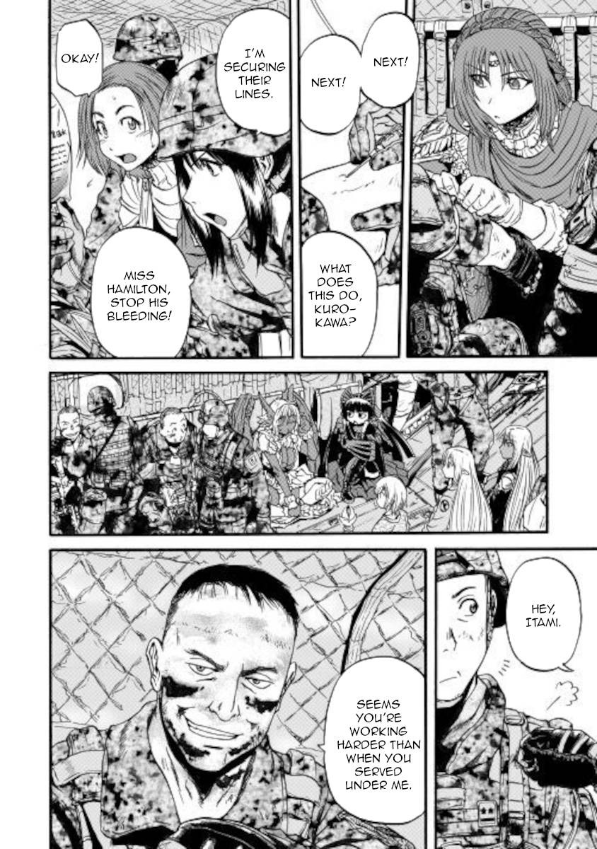 Gate - Jietai Kare no Chi nite, Kaku Tatakeri chapter 101.2 page 14